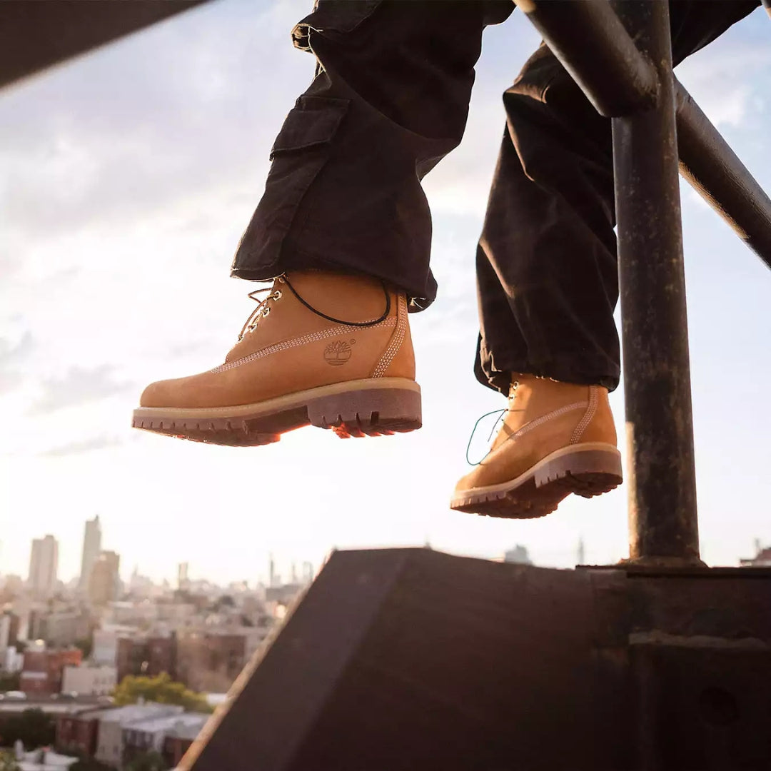 Bota impermeable Timberland Premium 6 In Wheat Nubuck TB010061 713 