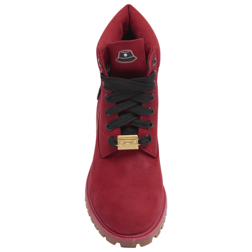 Timberland Mens 6 Boots Red Red Black Size 11.0