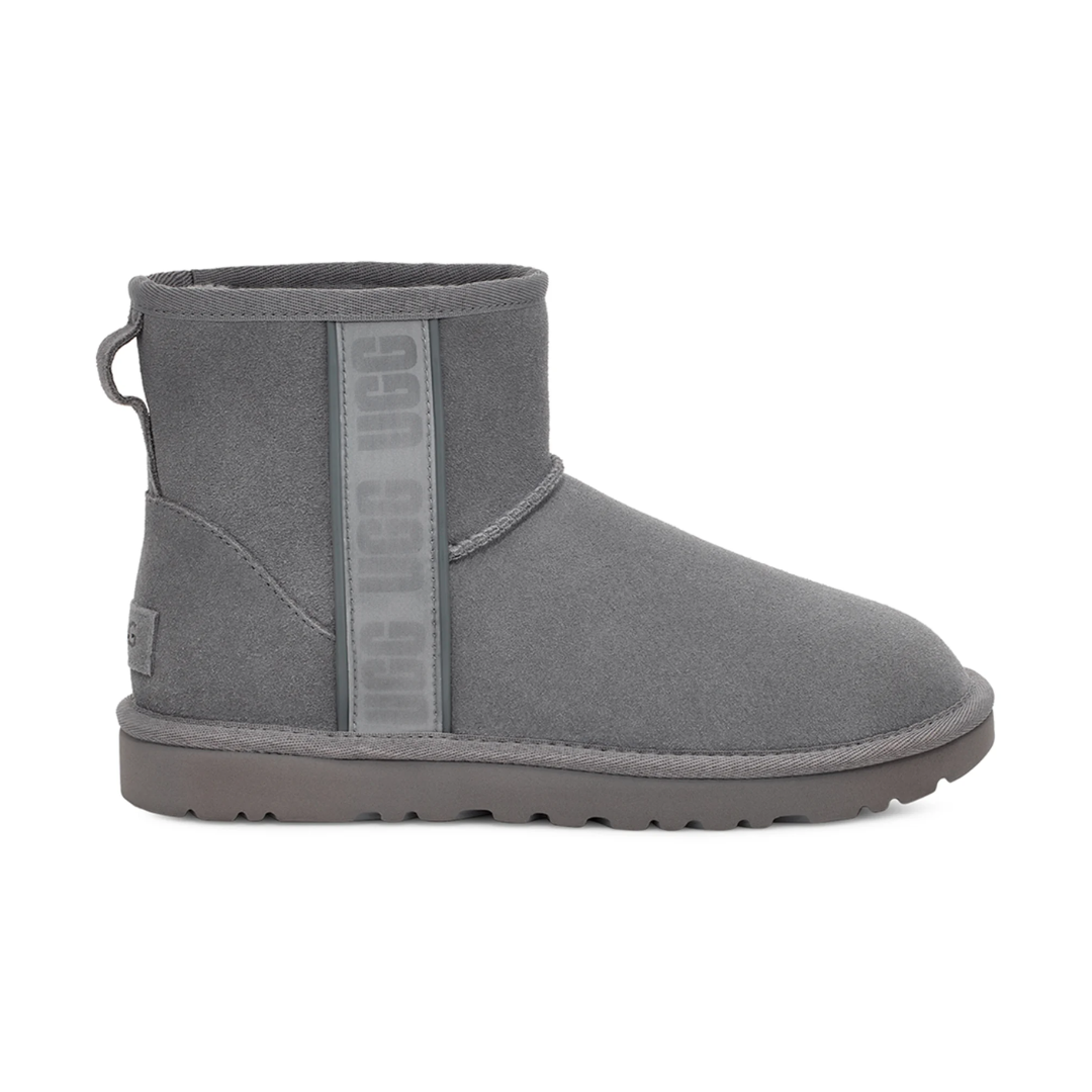 UGG Women's Classic Mini Side Logo II Boots – Grey 1134962
