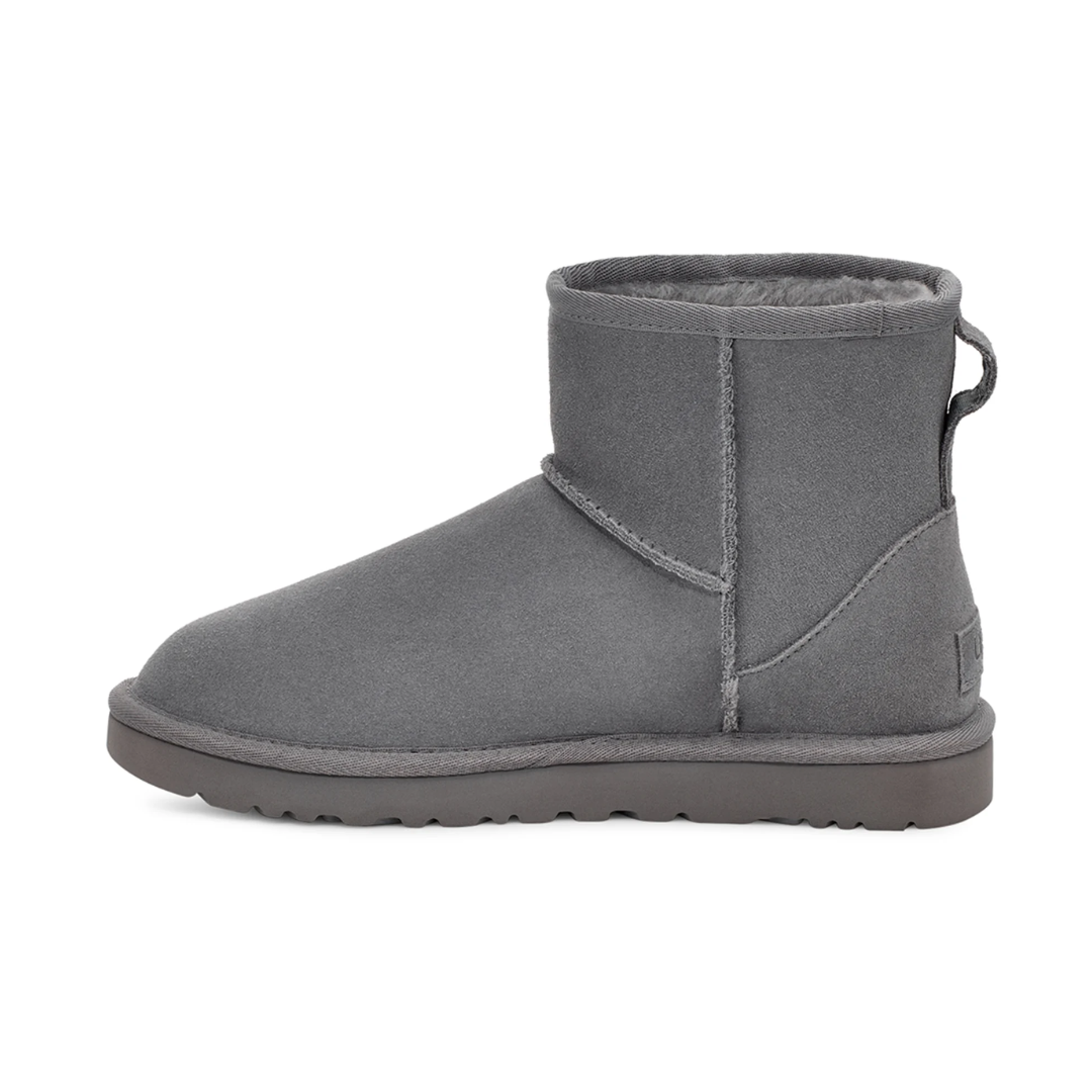 UGG Women's Classic Mini Side Logo II Boots – Grey 1134962