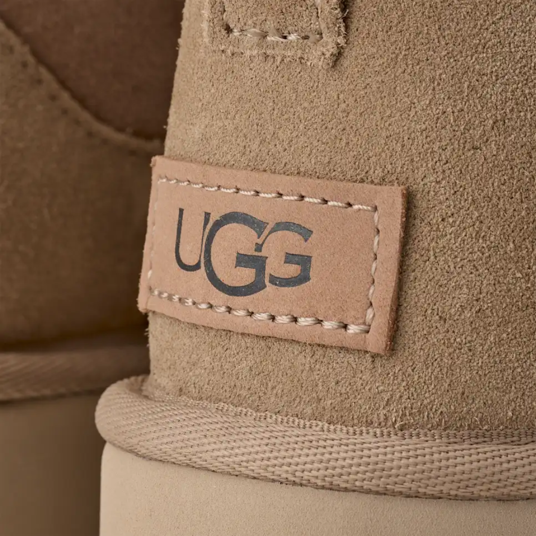 UGG Women’s Classic Ultra Mini Boot Sand Ankle Boot – 1116109