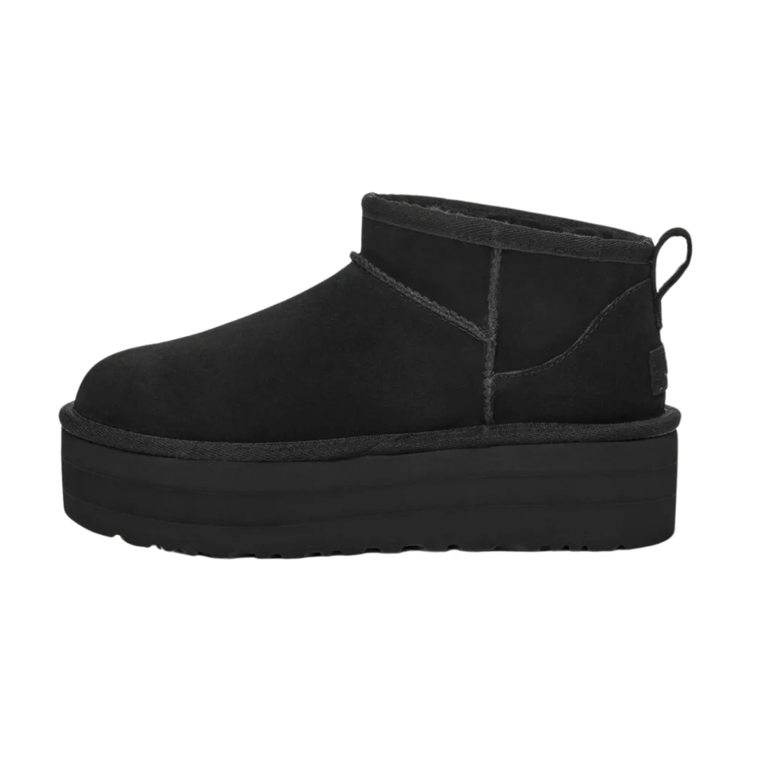 UGG Women's Classic Ultra Mini Platform Black 1135092