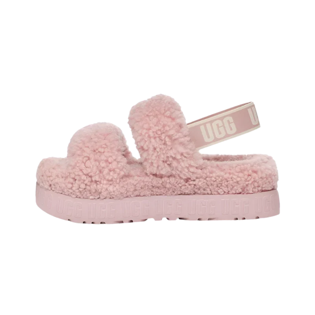 UGG Women's Oh Fluffita Sandals Rose Grey 1120876