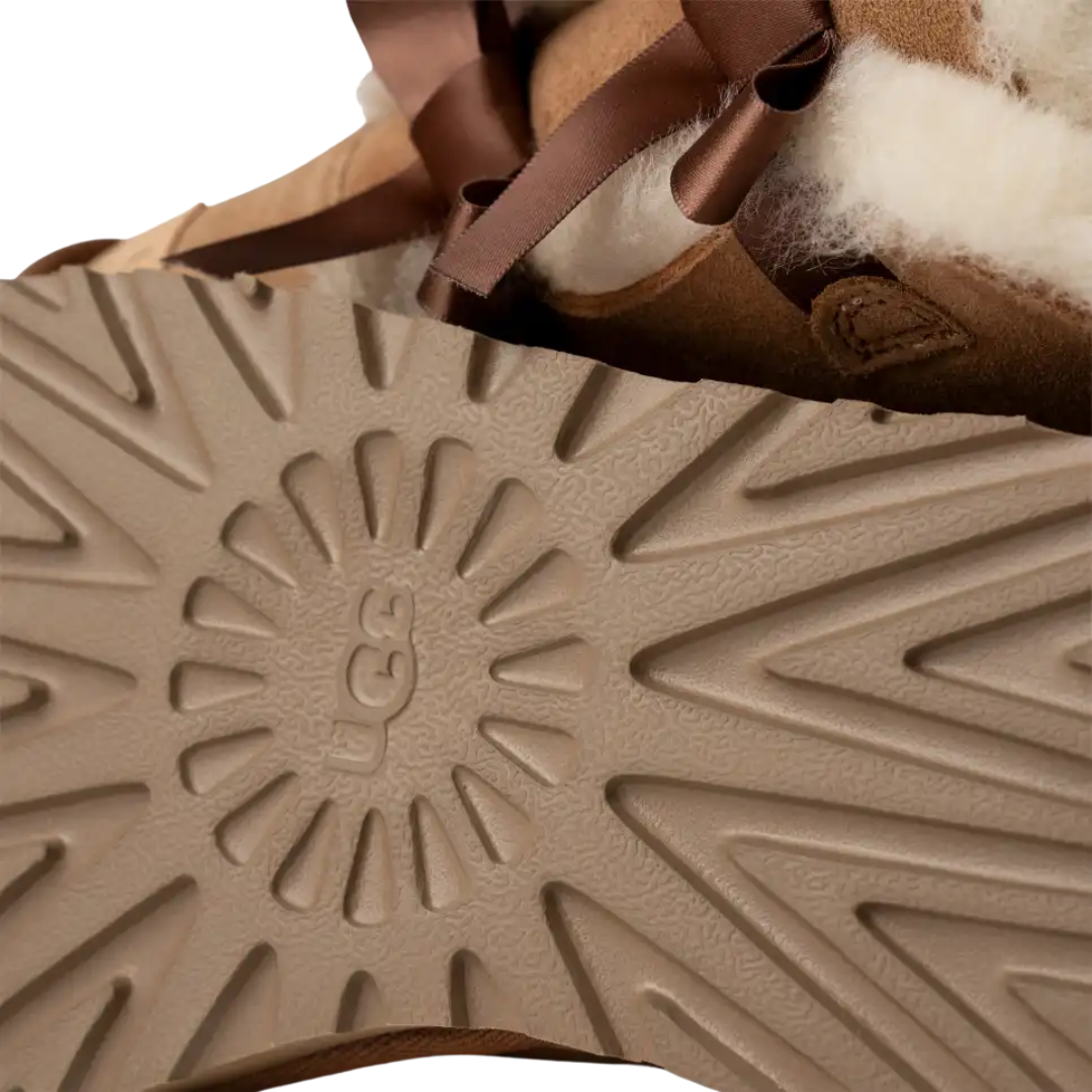 UGG Women’s Bailey Bow II Boot Chestnut Sheepskin – 1016501