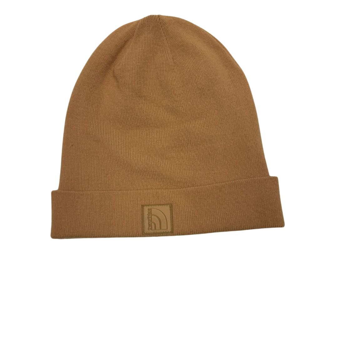 North Face Unisex Dock Work Recycled Beanie Almond Butter