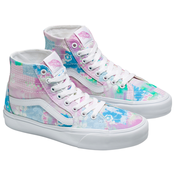 sunnyです。 Vans Kids' SK8-Hi Tapered Sunny Day Multi/True White | Devon
