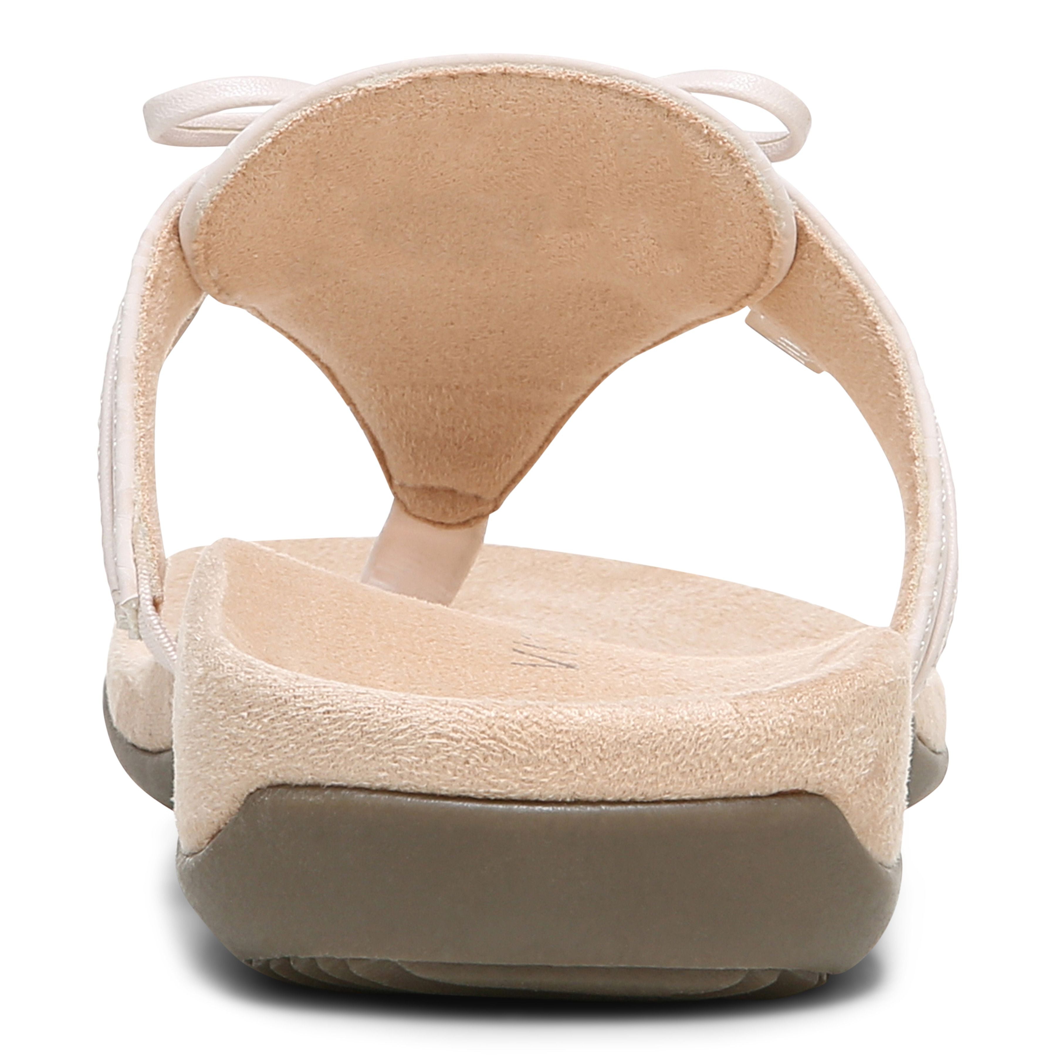 Sandalias blancas con tiras para mujer Amaya de Vionic 