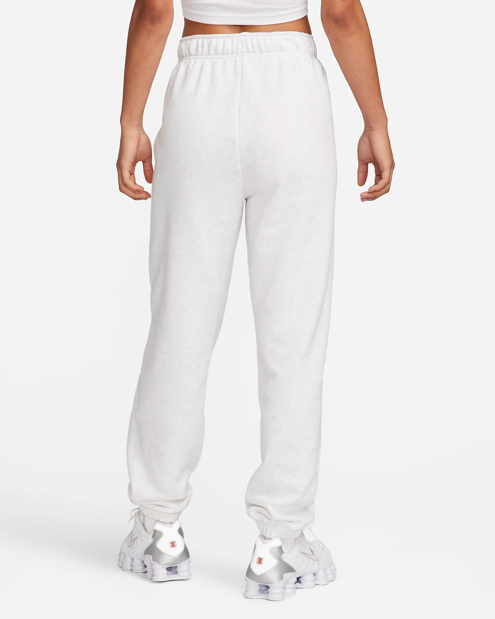 Pantalon de survêtement taille mi-haute en polaire Nike Sportswear Club pour femme HF4505-051 
