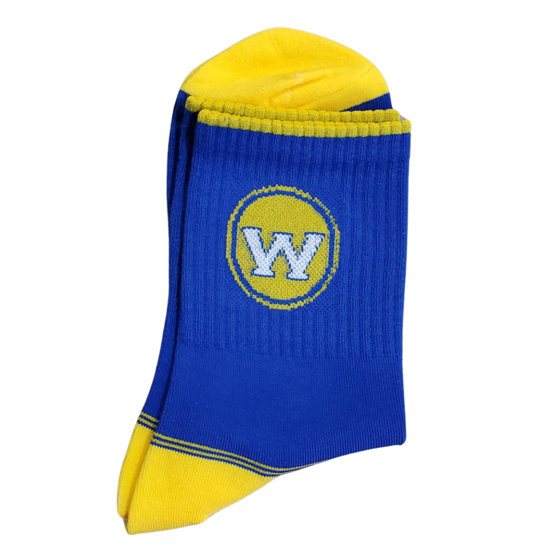 Warriors Unisex Basketball Socks Single Pair