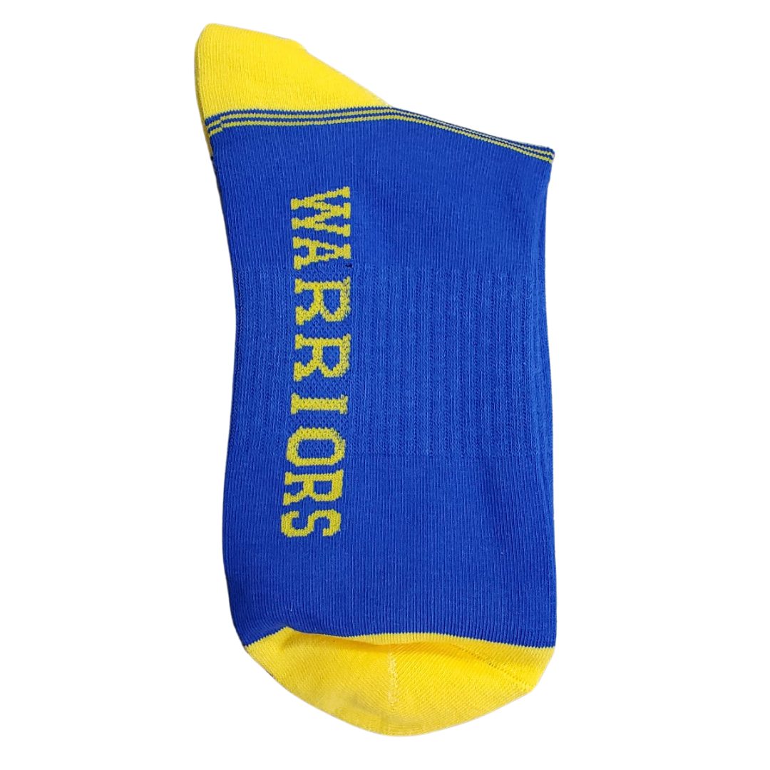 Warriors Unisex Basketball Socks Single Pair