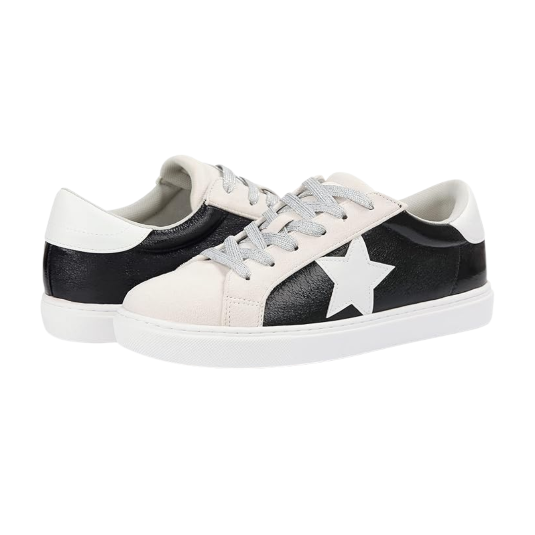 Women's Fashion Star Sneaker Low Top Lace-Up Shoes