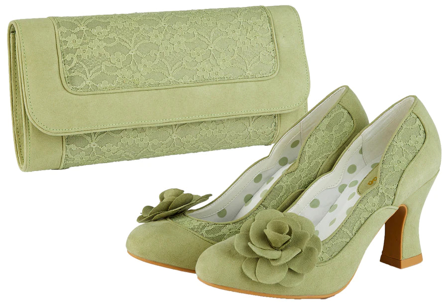 Ruby Shoo Pistachio Chrissie