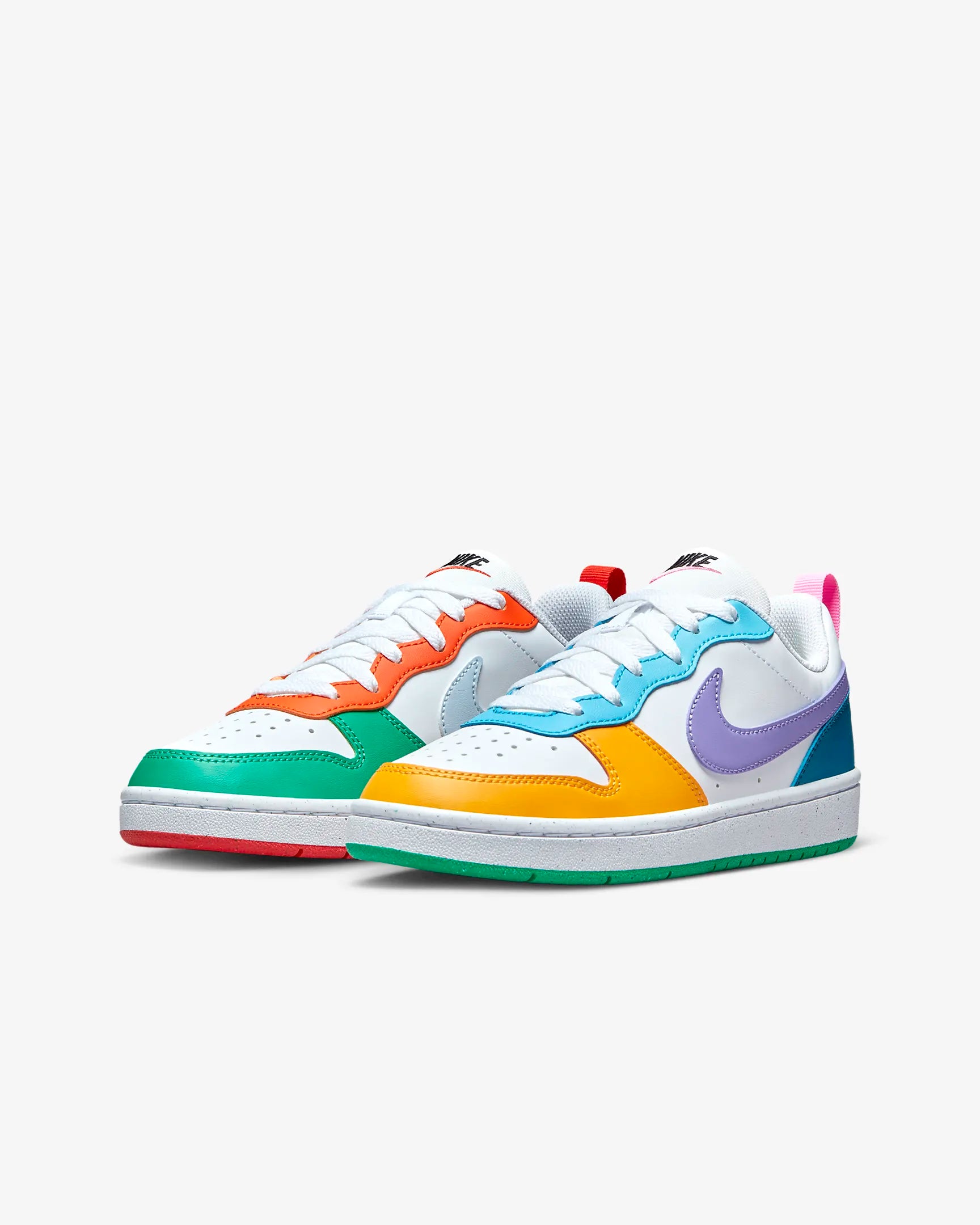 Nike Court Borough Low Recraft Big Kids' Shoes FQ8373-902