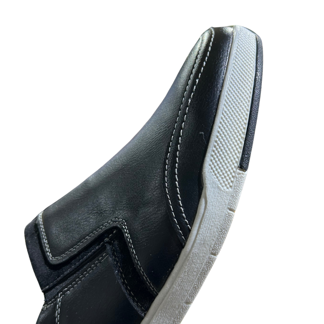 Edition Men's Slip On Loafers Black