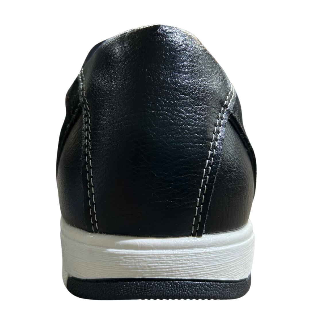 Edition Men's Slip On Loafers Black