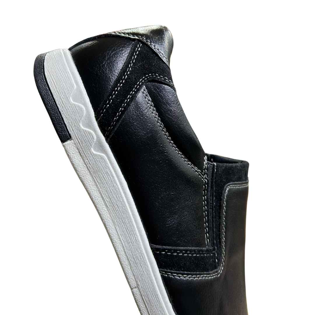 Edition Men's Slip On Loafers Black
