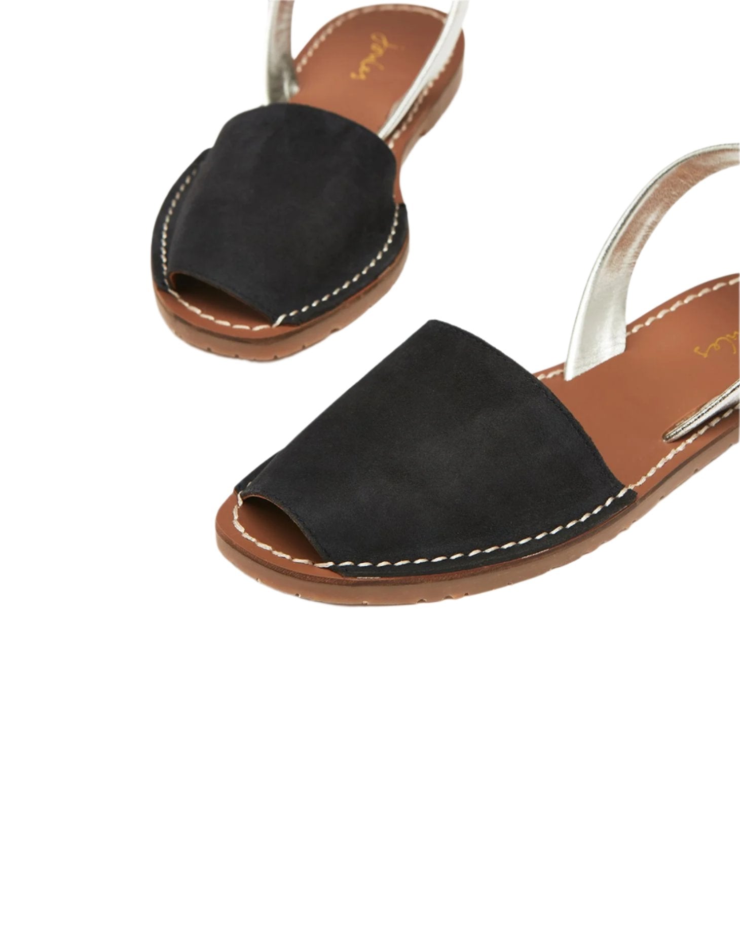 Sandalia de cuero Joules Navy Nova