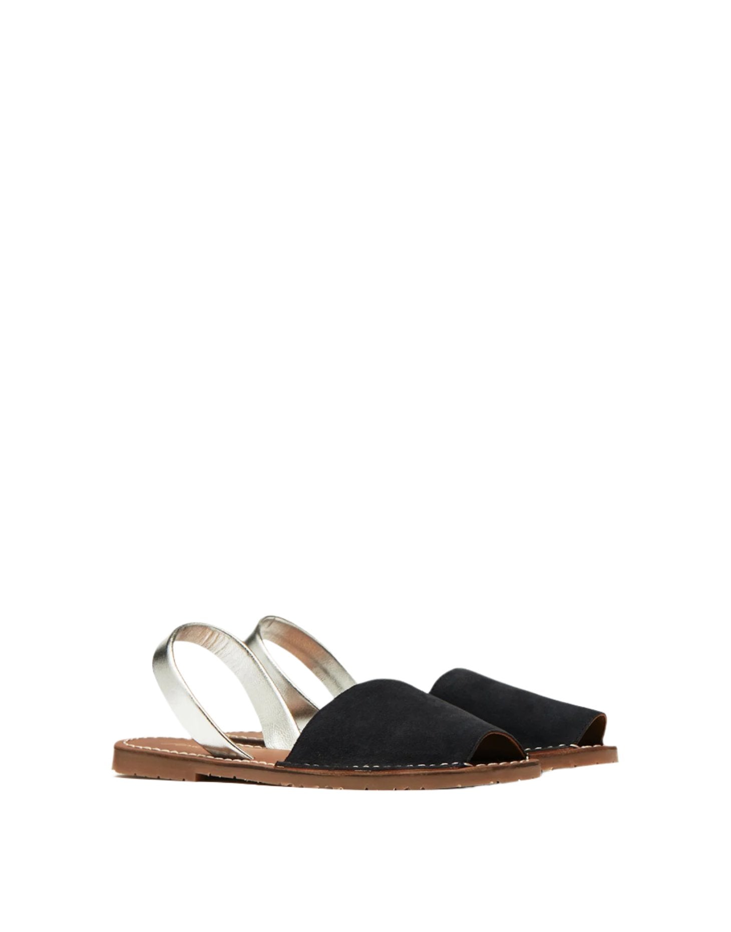 Sandalia de cuero Joules Navy Nova