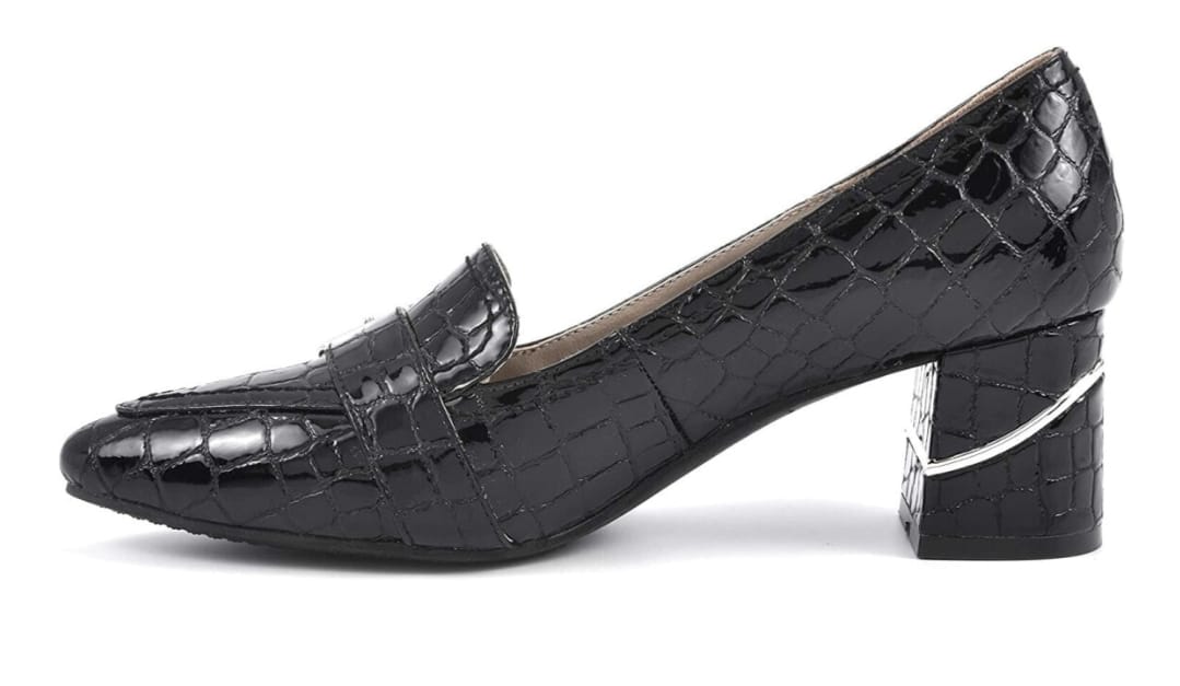 Rialto Foremost Black Cprint Patent