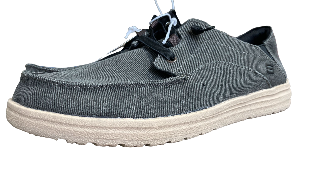 Zapatillas sin cordones de lona suave Skechers 58884 para hombre