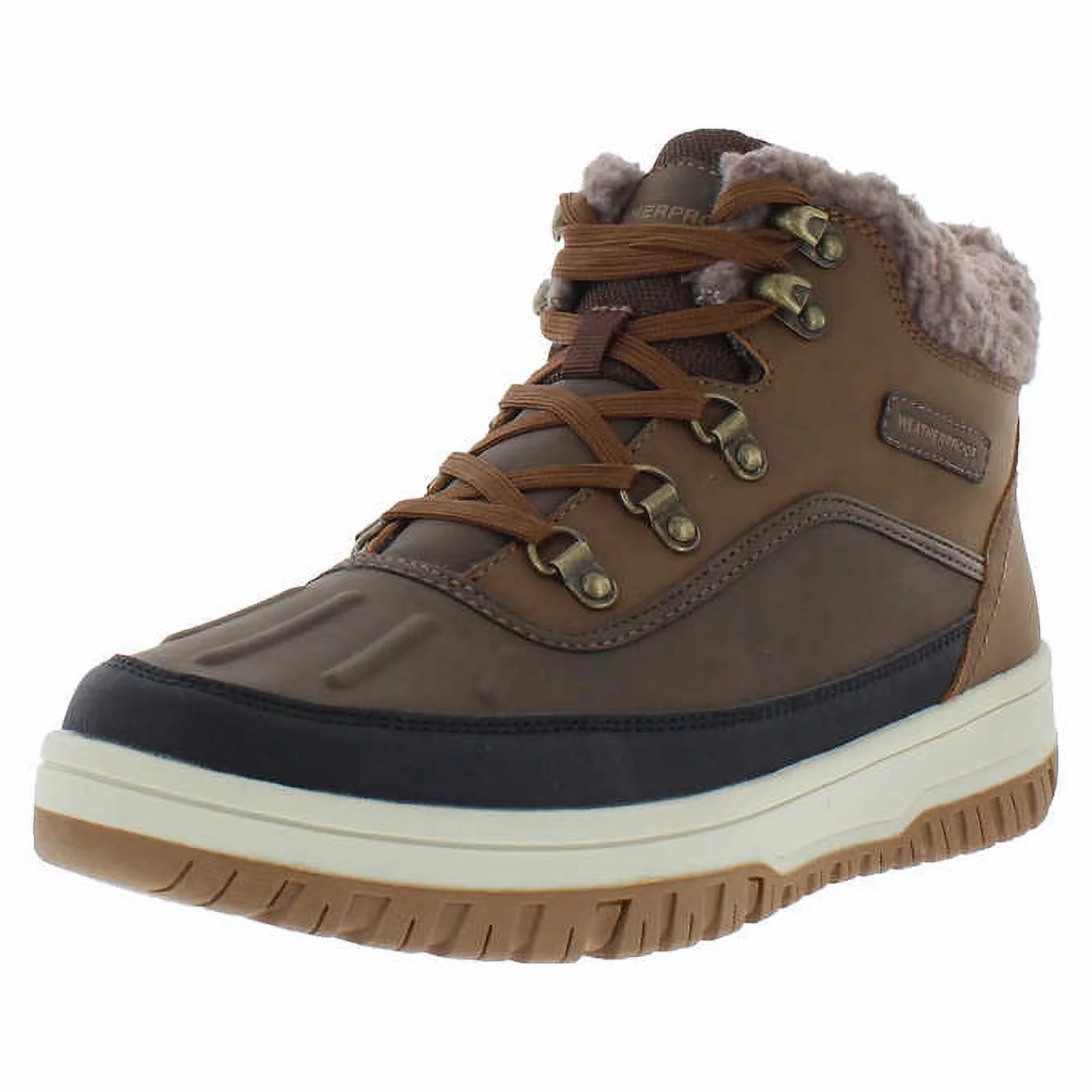 Bottes de neige d'hiver pour hommes résistantes aux intempéries