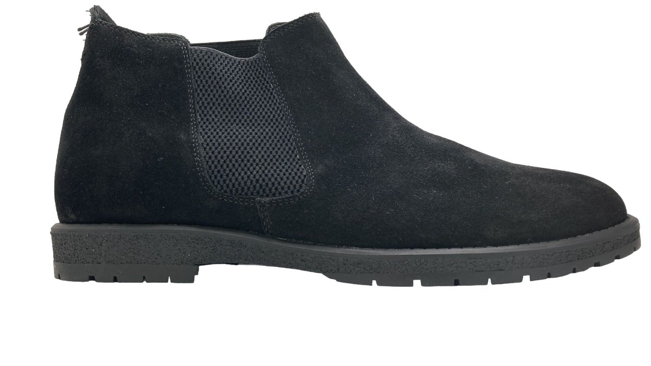 Bottes de printemps pour hommes Cranberry en daim noir 