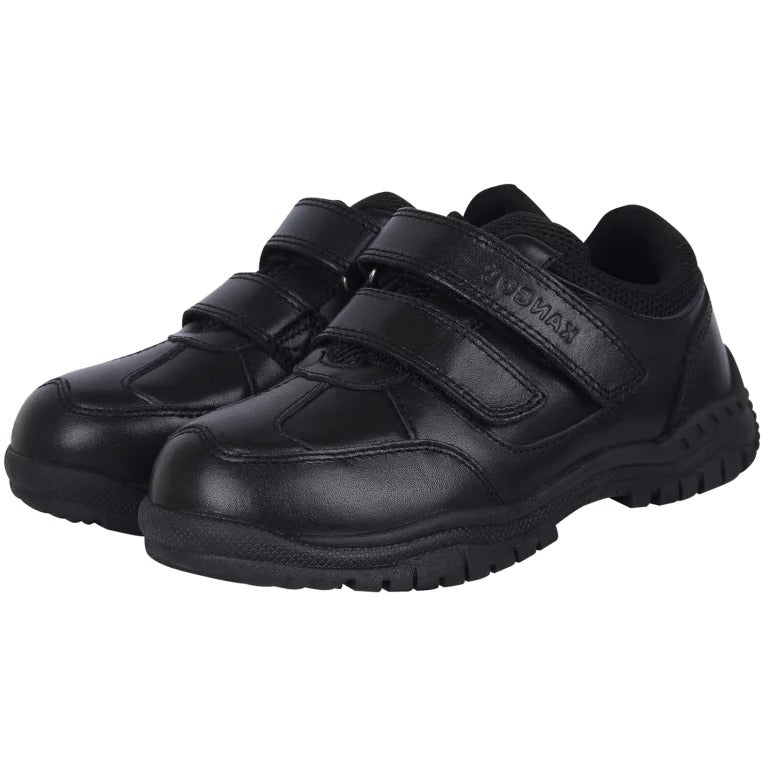 Zapato de cuero con velcro Borden para niños de Kangol 037118-40