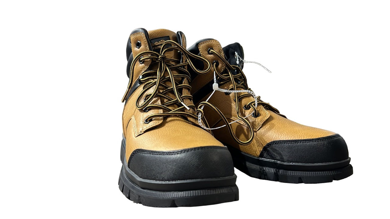 Eddie Bauer Men's Kennewick Work Boot Brown Black