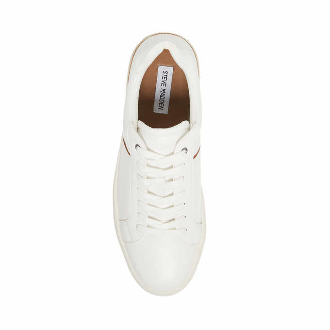 Steve Madden Men's P-Coopr White Itm.1655374