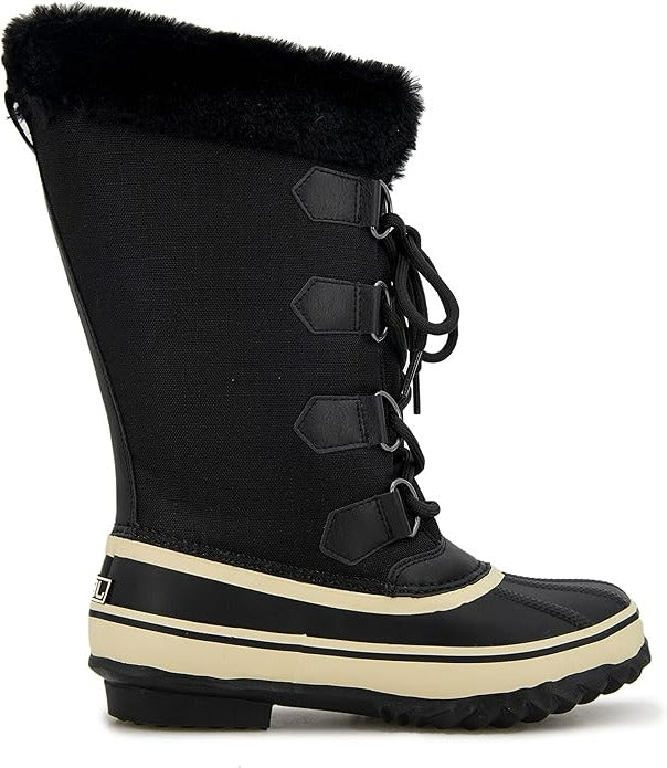 JBU Snowy Black Women's Boots
