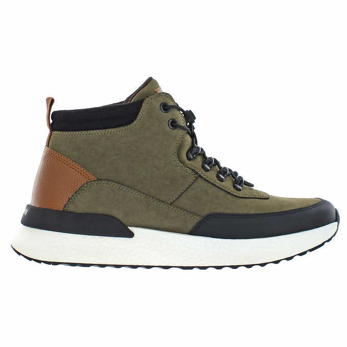Baskets montantes à lacets en daim léger Life de Kenneth Cole pour hommes - 1685850
