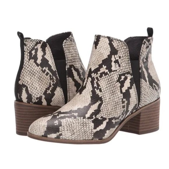 Dr Scholl's Shoes Women's Snake Print Ankle Boot