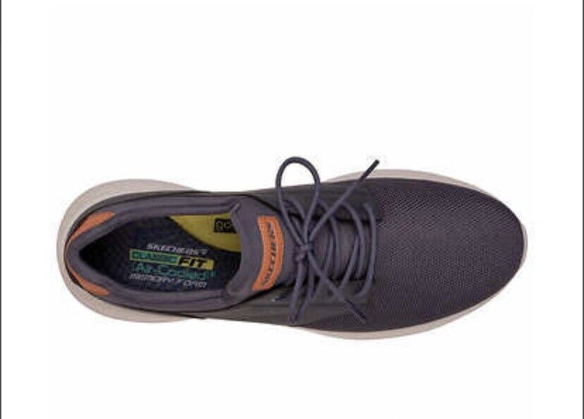 Skechers Men's Delson Air-Cooled Memory Foam 1568662 Navy