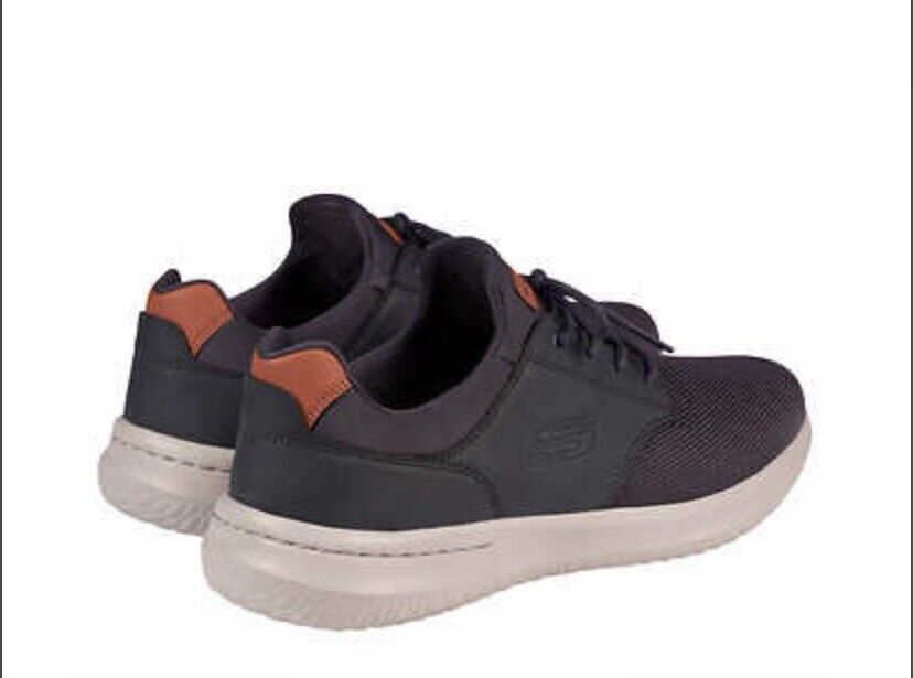 Skechers Men's Delson Air-Cooled Memory Foam 1568662 Navy