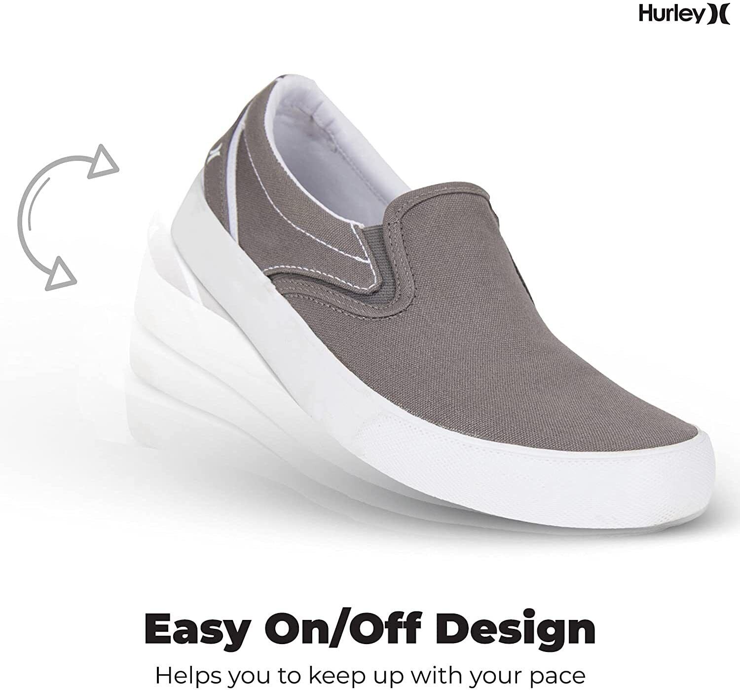 Hurley Arlo Slip-On Canvas para hombre 1566106 