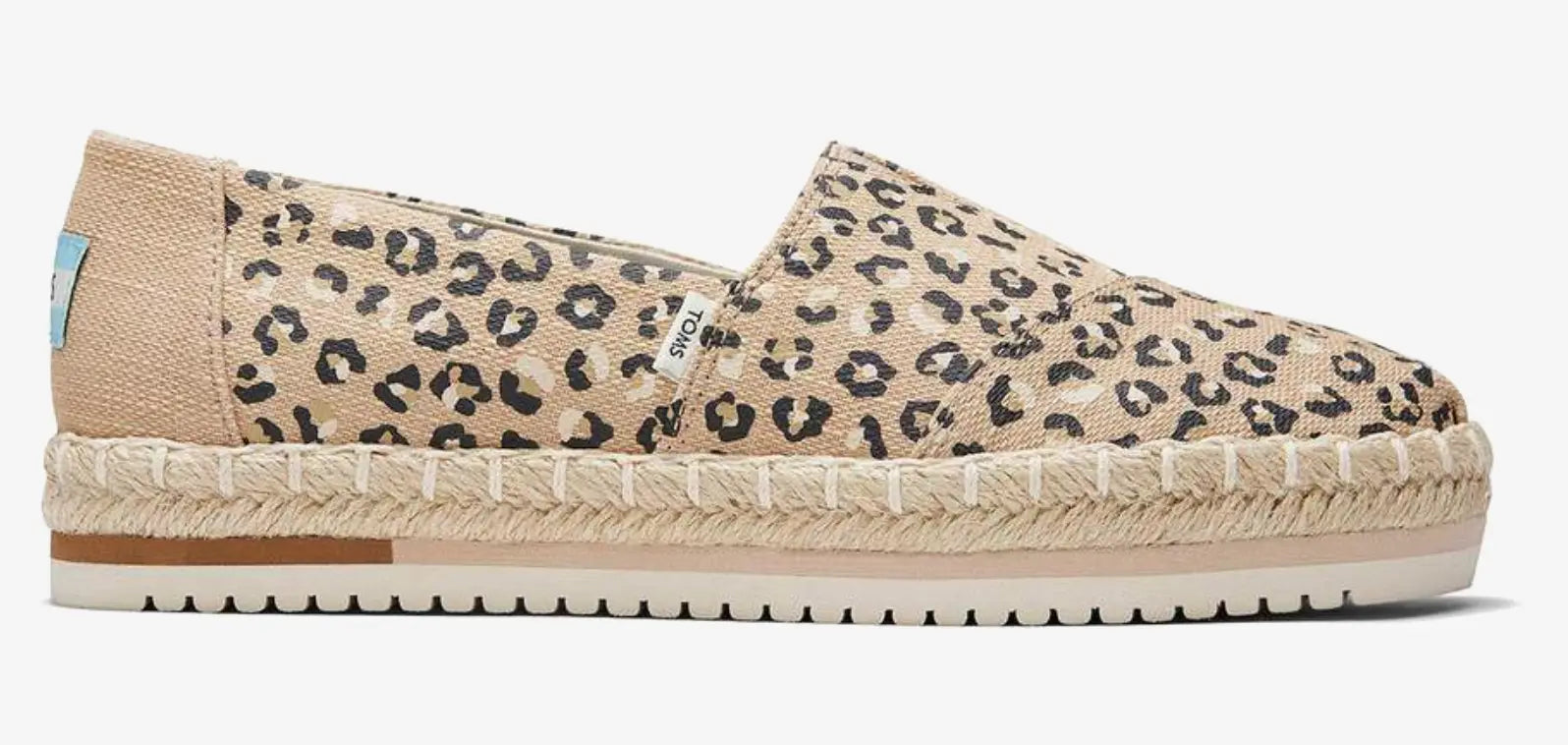 Mocasines de mujer Toms Natural Textured Cheeetah