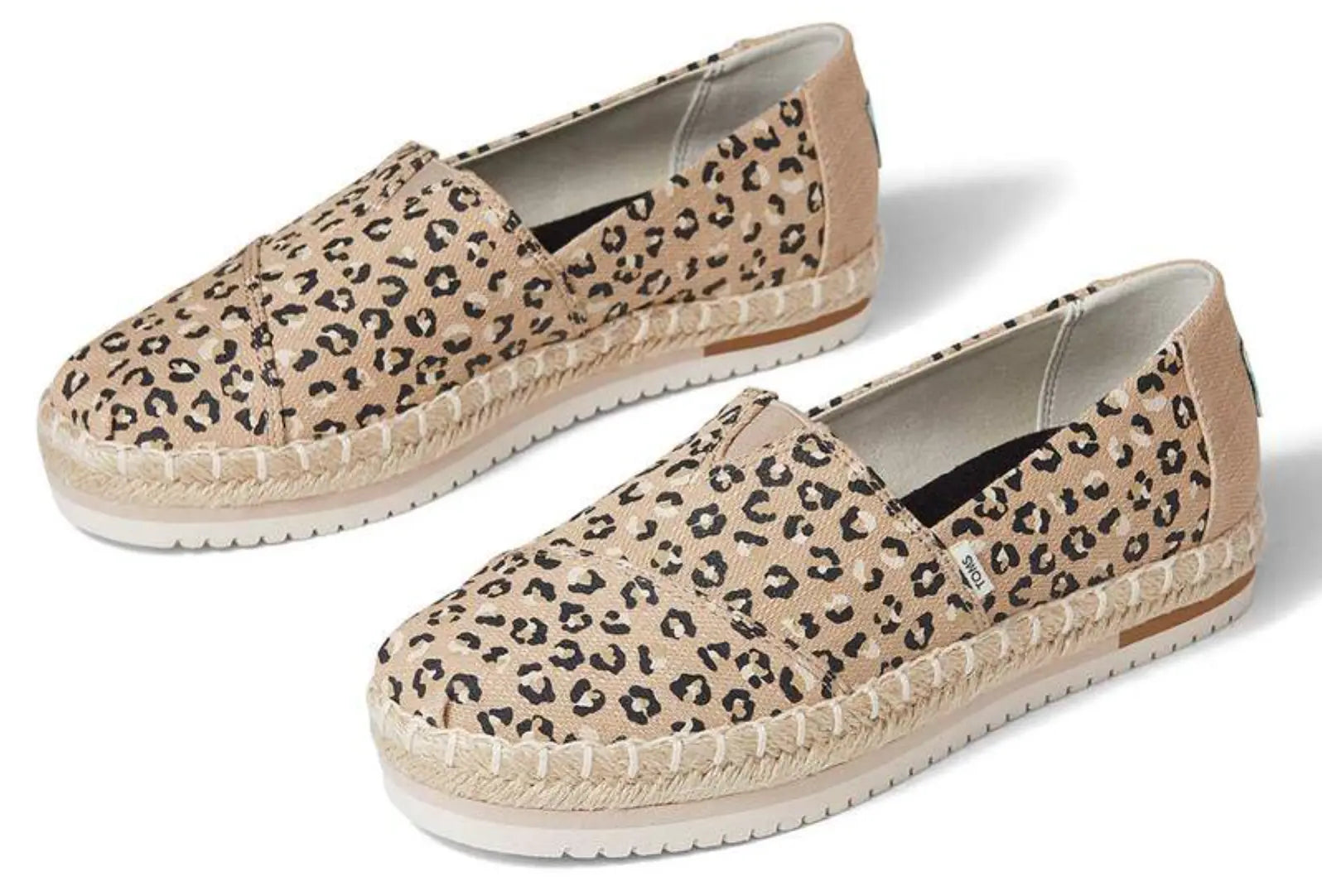Mocasines de mujer Toms Natural Textured Cheeetah
