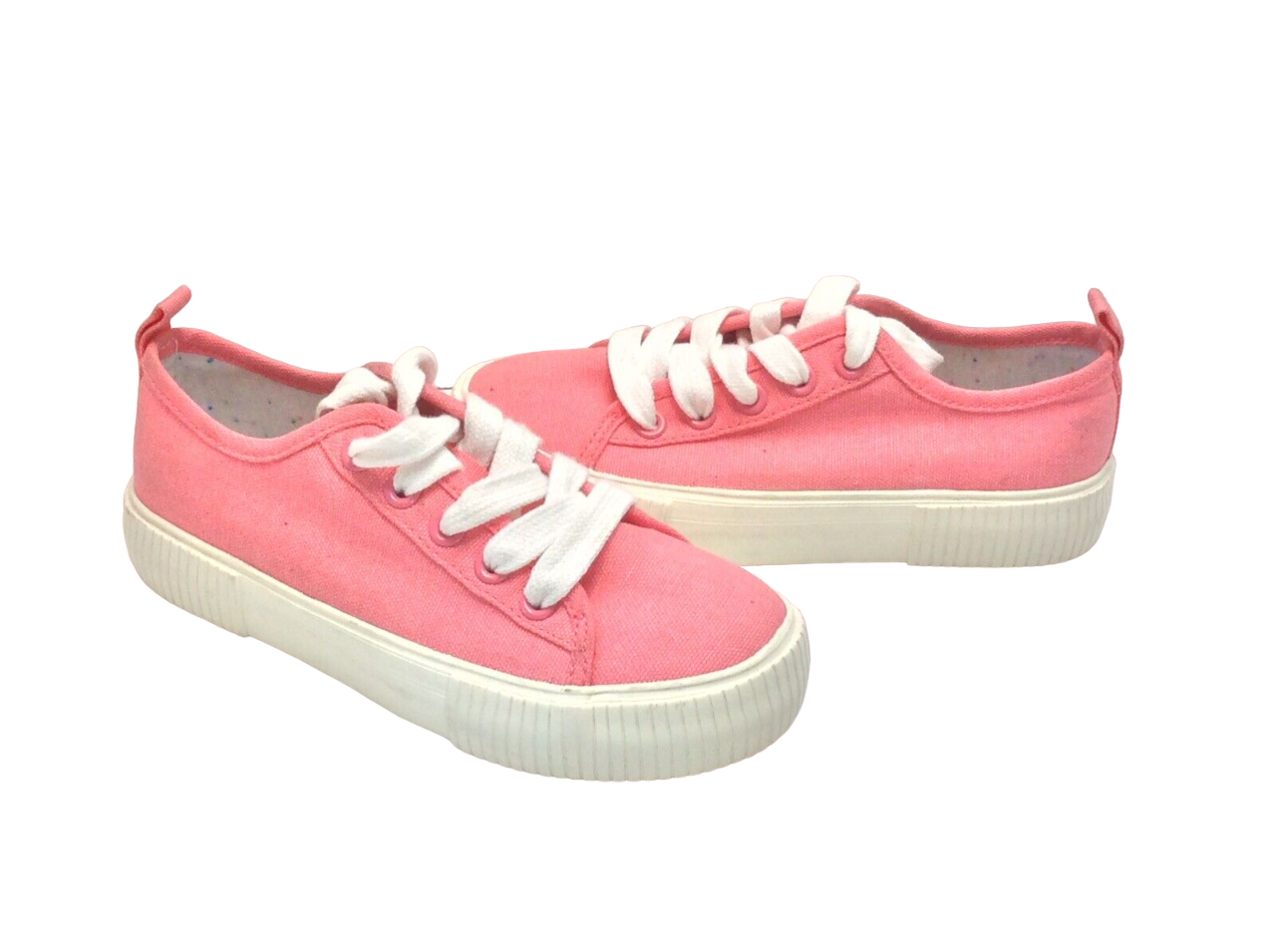 Cat & jack Pink Lace Up Classic Kids Sneakers