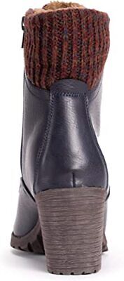Muk Luks Women's Lukees Lacy Lori Fashion Zip Up Ankle Boots