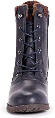 Muk Luks Women's Lukees Lacy Lori Fashion Zip Up Ankle Boots