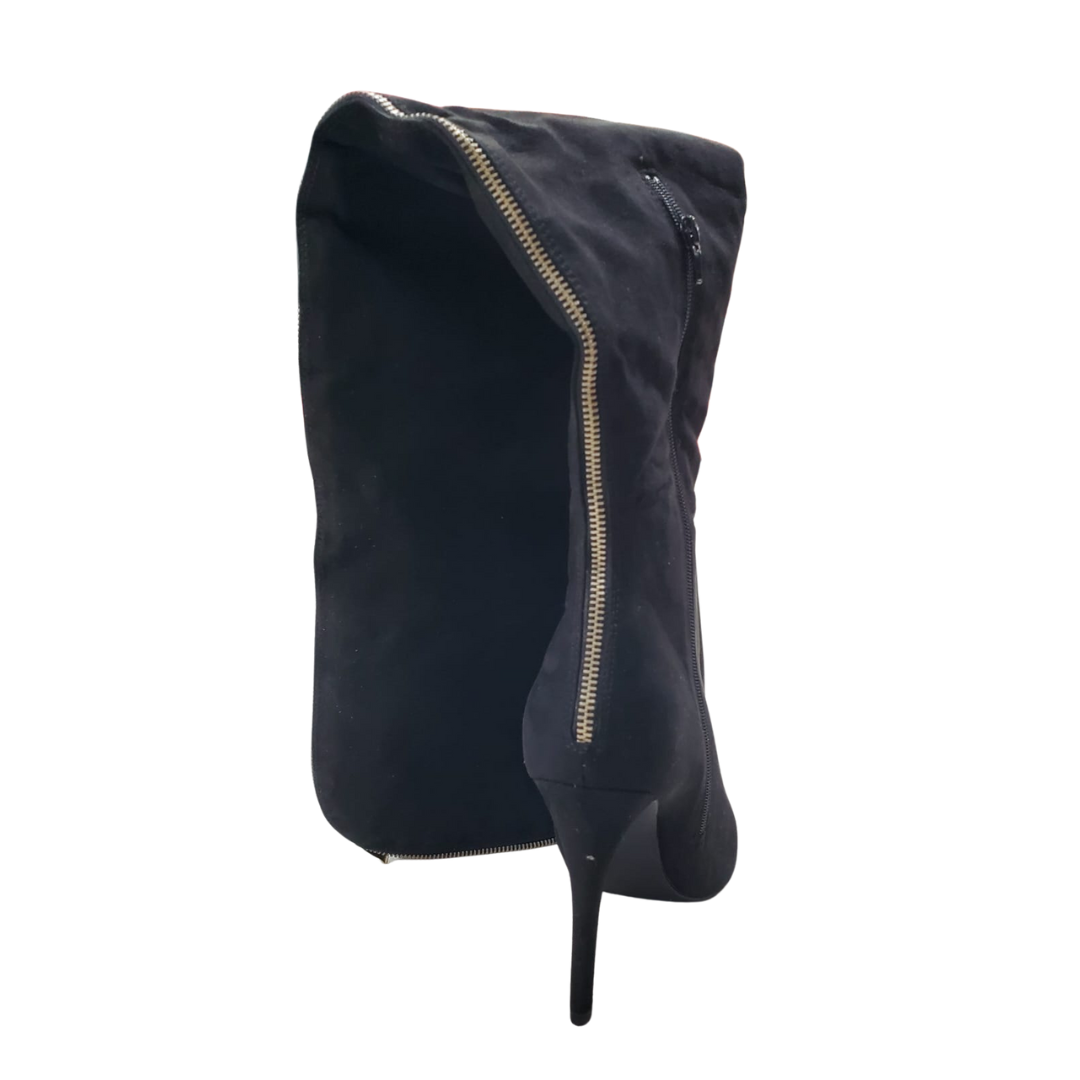 Shoedazzle Tilly Women Over the Knee Boots Black