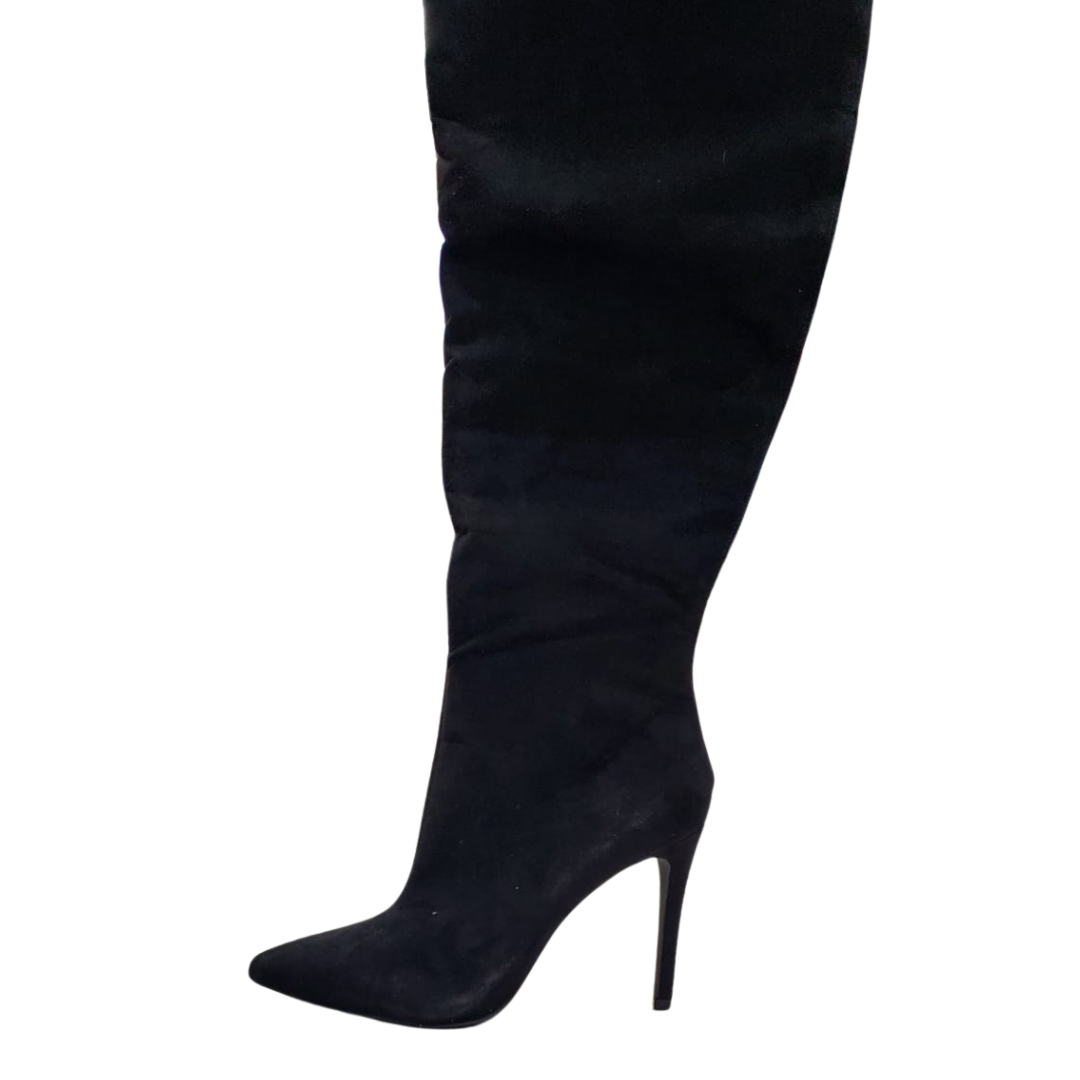 Shoedazzle Tilly Women Over the Knee Boots Black