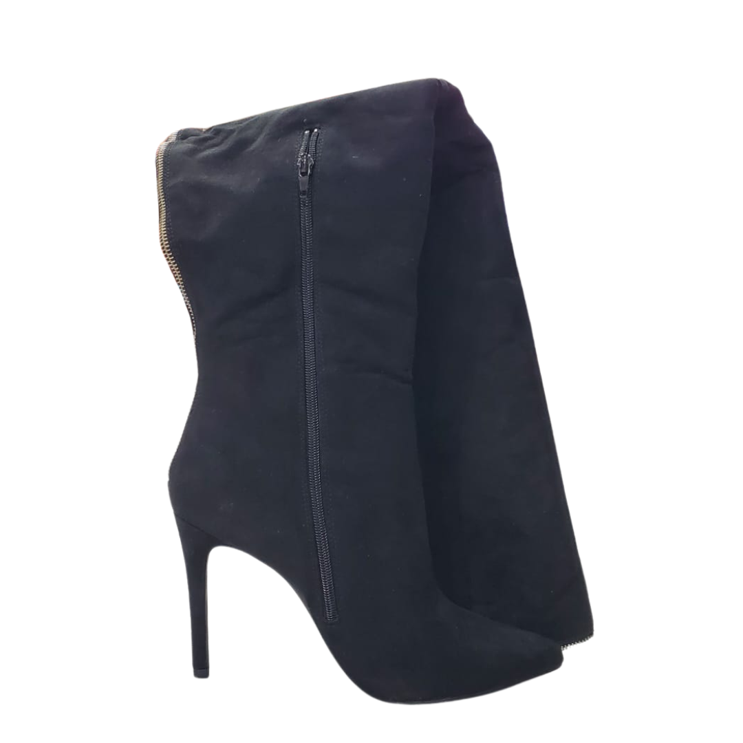 Shoedazzle Tilly Women Over the Knee Boots Black