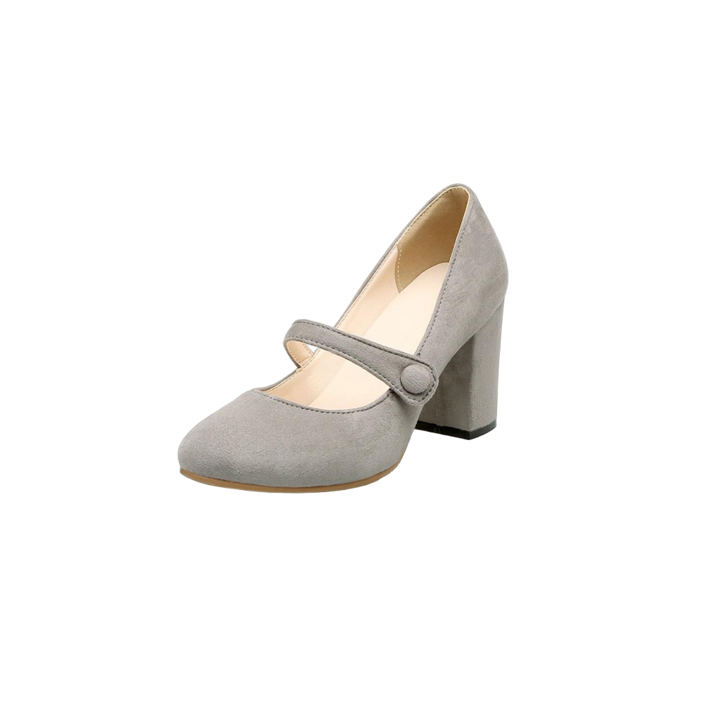 Lands End Women's High Heel Gray Sandal